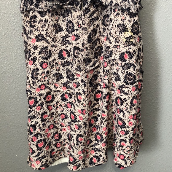 GAP dress Women's m Medium sleeveless tie-belt fit flare dress EUC Cottagecore - Picture 9 of 13